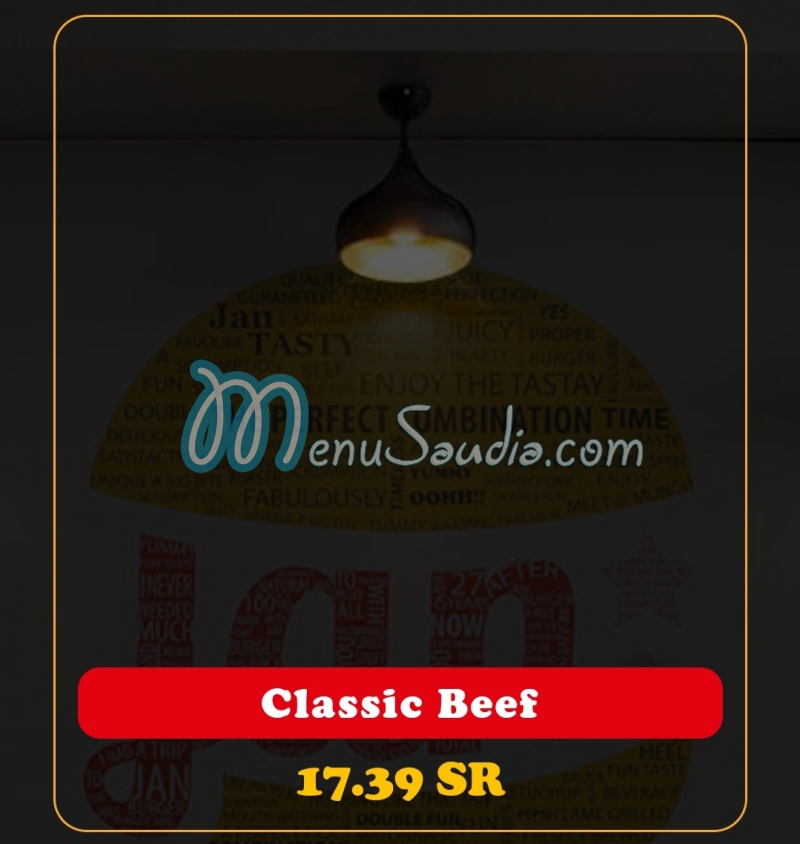 Jan Burger menu KSA 3 